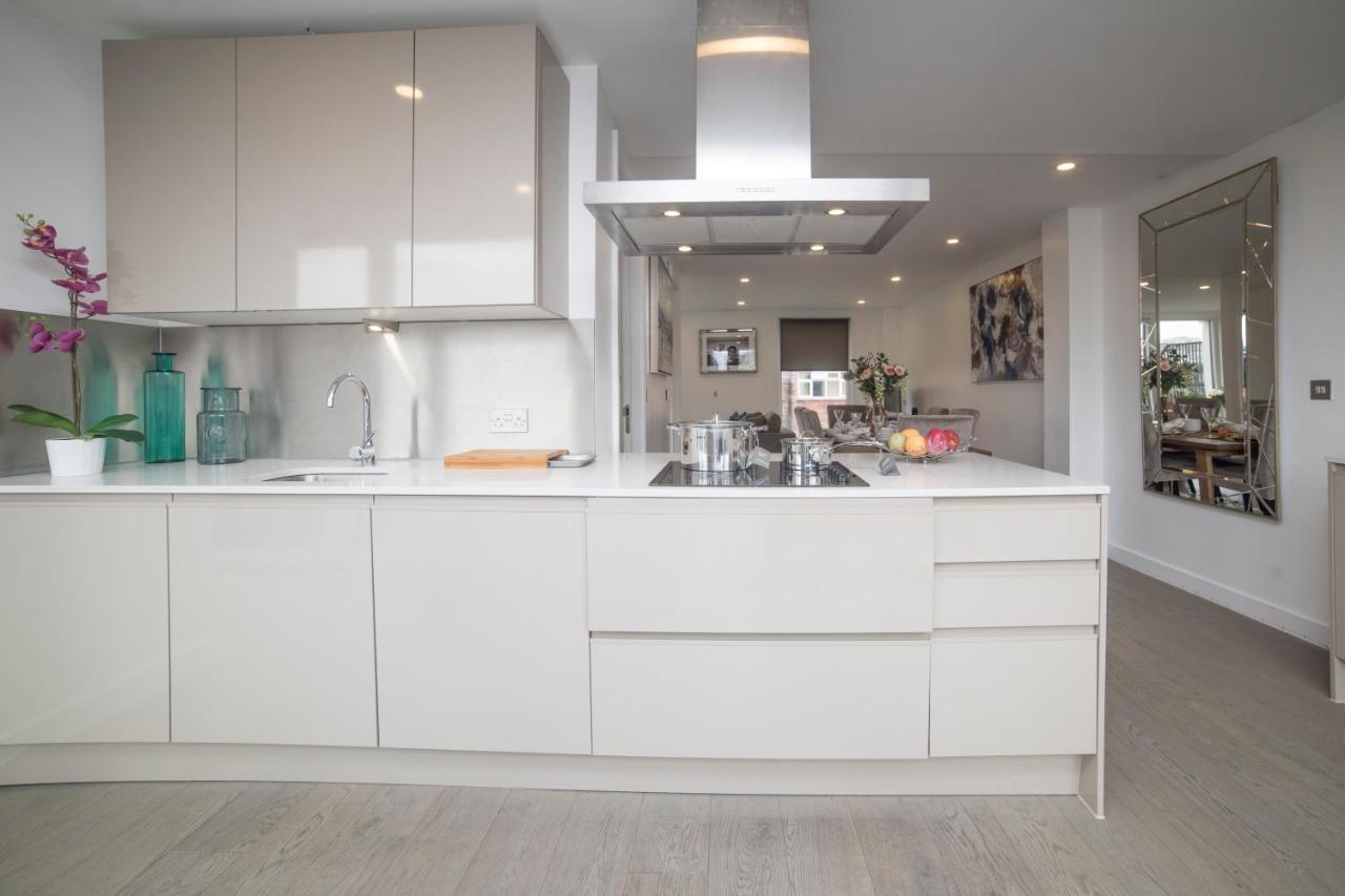 Premier 3 Bed Lux Apartment - Sleeps 8 لندن المظهر الخارجي الصورة